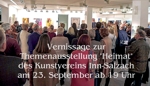 Vernissage zur Themenausstellung "Heimat" des Kunstvereins Inn-Salzach - 23.09.21
